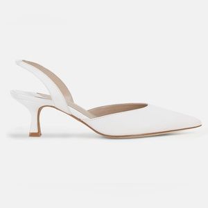 NWOT White Kitten Heels